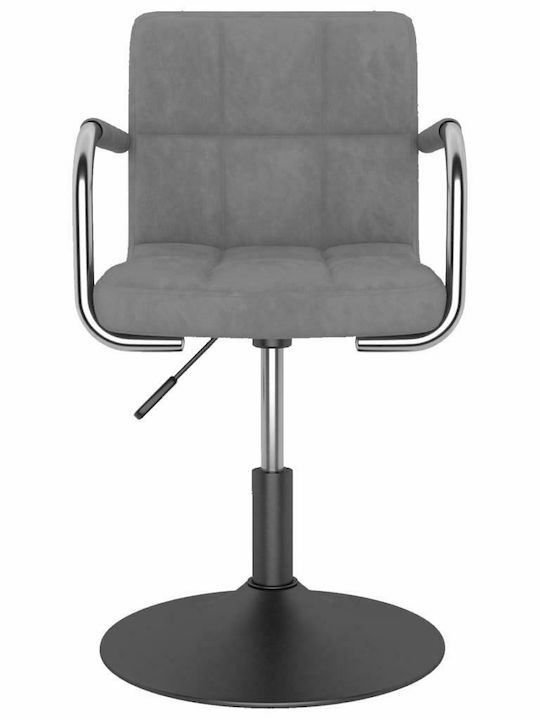 Swivel Visitor Armchair Ανοιχτό Γκρι 48x47x71cm 4pcs