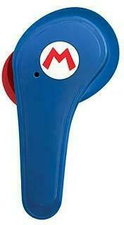 OTL Nintendo Super Mario In-ear Bluetooth Handsfree Earphones with Charging Case Blue