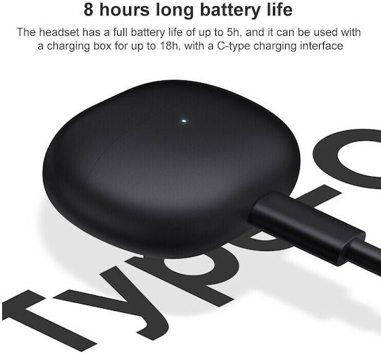 Xiaomi Redmi Buds 3 Lite Bluetooth Handsfree Earphones with Sweat Resistance and Charging Case Black