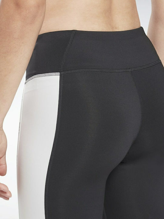 Piping Training Women's Bike Leggings High Waist Night Black