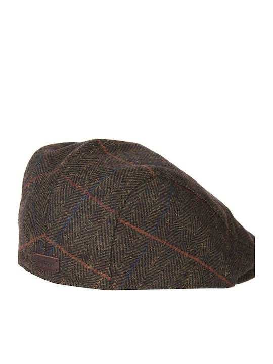 Barbour Cheviot Schiebermütze Khaki