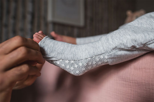 Grobag Winter Babyschlafsack Grau Meliert