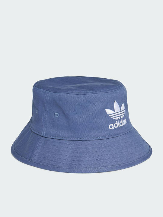 adidas Trefoil Fabric Men's Hat Bucket Style Crew Blue
