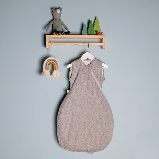 Grobag Ανοιξιάτικος Υπνόσακος Swaddle Bag 1 tog Grey Marl