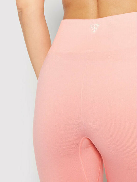 Women's Bike Legging High Waisted Pink