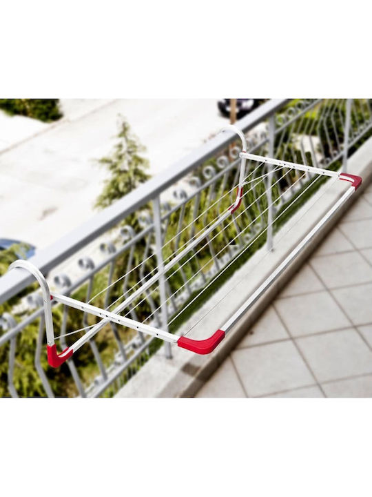 Aplostrak Aphrodite Aluminum Hanging Balcony Railings with Hanging Length 7m