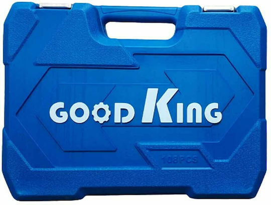 Good King Set de chei tubulare și clichet 1\2" & 1\4" 108buc