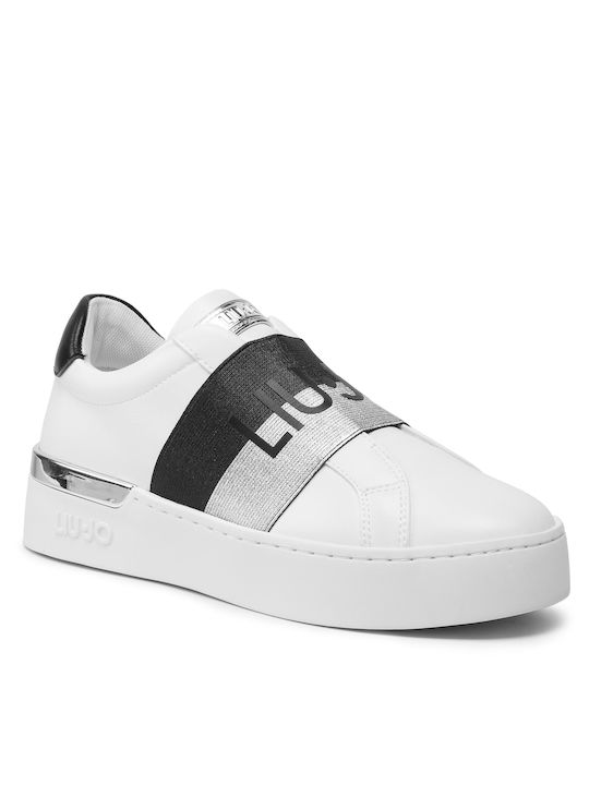 Liu Jo Silvia 50 Femei Sneakers Albe