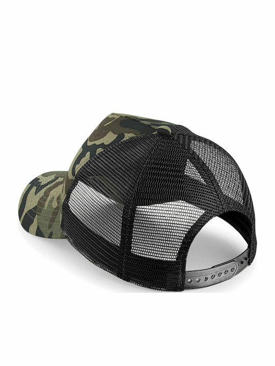 B694 Trucker Cap Khaki Camo