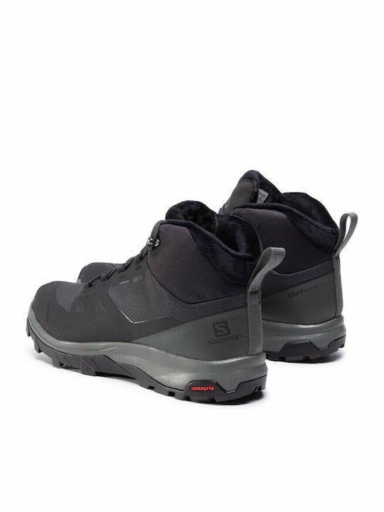 Salomon Outsnap CSWP Men's Hiking Boots Black / Urban Chic