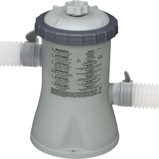 Intex Poolpumpe Filter Einphasig mit Maximaler Durchfluss 1250 Liter/Stunde