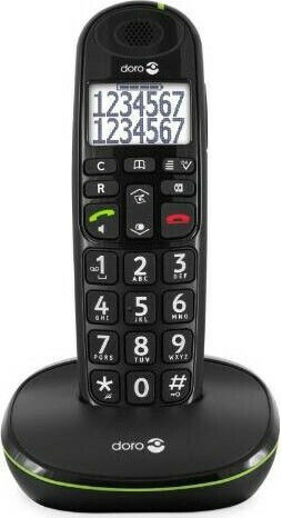 Doro PhoneEasy 110 Schnurlostelefon Schwarz