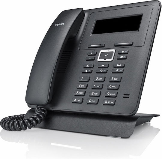 Gigaset Pro Maxwell Basic Ενσύρματο Τηλέφωνο IP 4 γραμμών Μαύρο