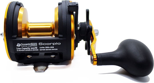 Oceanic Scorpio Fishing Reel for Jigging and Pear Lead