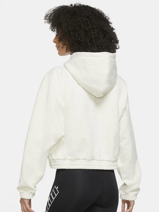 Women's Sweatshirt Hooded White