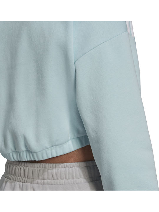 Hyperglam Cropped Γυναικείο Φούτερ Halo Mint