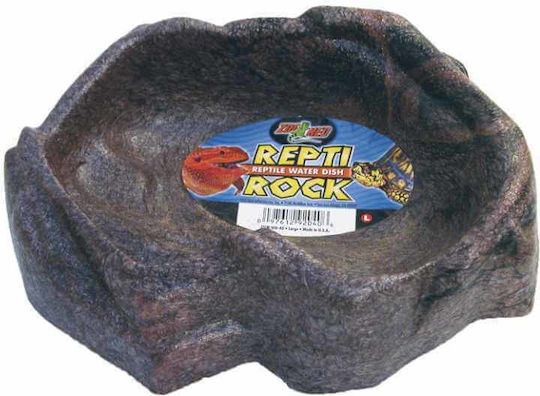 Croci Zoo Med Repti Rock Vaschetta Feeder/Waterer for Reptiles Terrarium