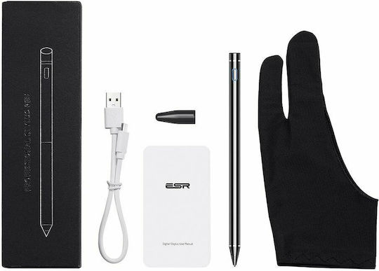 ESR Digital Digital Touch Pen mit Palm Rejection in Schwarz Farbe