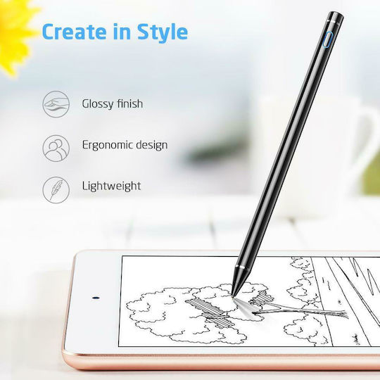 ESR Digital Digital Touch Pen mit Palm Rejection in Schwarz Farbe