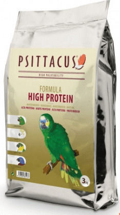 Psittacus High Protein Maintenance Extruded Food Pellet for Big Parrots 800gr
