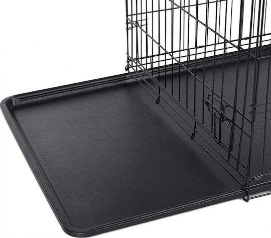 Pet Camelot Dog Wire Crate with 2 Doors Metal 124x76x83cm. 124x76x83cm