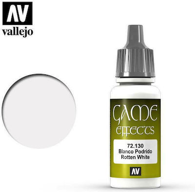 Acrylicos Vallejo Game Effects Model Making Paint White 17ml