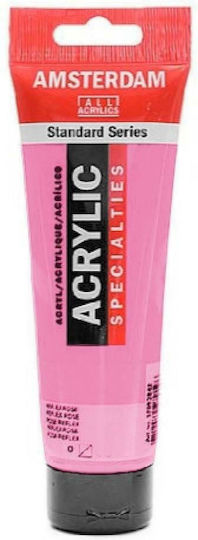 Royal Talens Amsterdam All Acrylics Standard Acrylic Paint Set Quinacridone Rose Light 385 120ml 1pcs