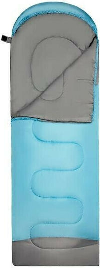 Nils Sleeping Bag Single Summer NC2008 Size Μ Grey-Mint