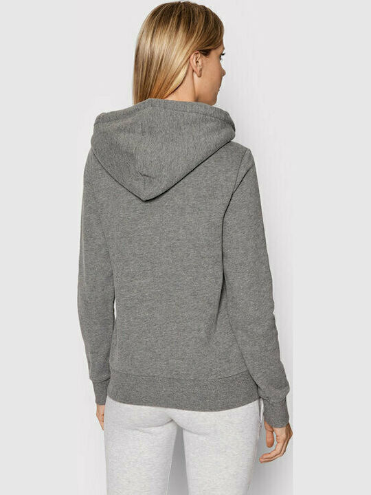 Pride In Craft Women's Sweatshirt Jacket Hooded Gray
