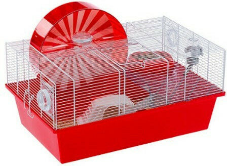 Ferplast Coney Island Nagetierkäfig Hamsterkäfig 50x35x25cm