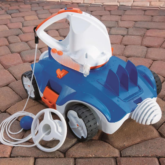 Bestway Flowclear Aquatronix Ασύρματη Σκούπα Ρομπότ Πυθμένα για Πισίνες 45m² με Φίλτρο 4.5lt