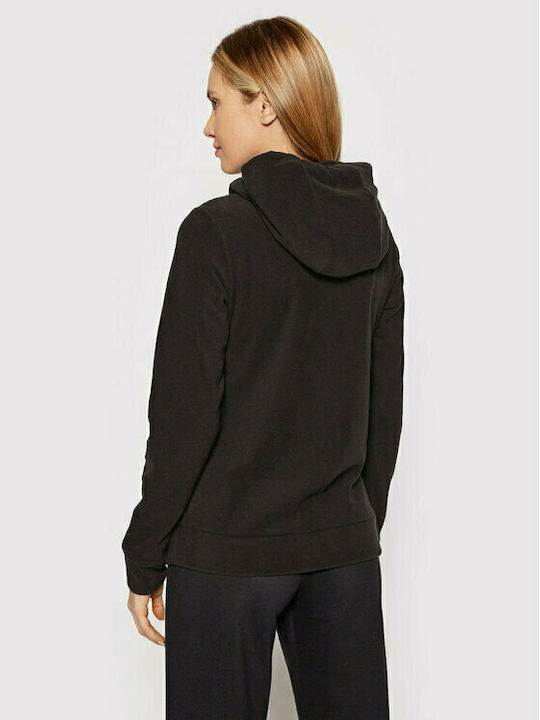 4F Women's Hooded Sweatshirt Black