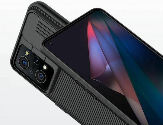 Nillkin Camshield Umschlag Rückseite Kunststoff 0.2mm Schwarz (Realme GT Neo 2 / Realme GT Neo 3T 5G) 319166