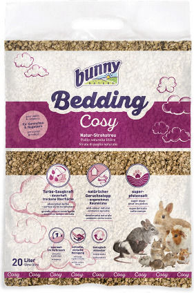 Bunny Nature Bedding Cosy Așchii de lemn pentru Custi Rozatoare Ροκανίδι 60lt