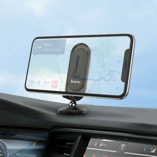 Hoco CA78 Suport Auto Pentru Telefon Mobil Cu Cârlige Reglabile Argintiu