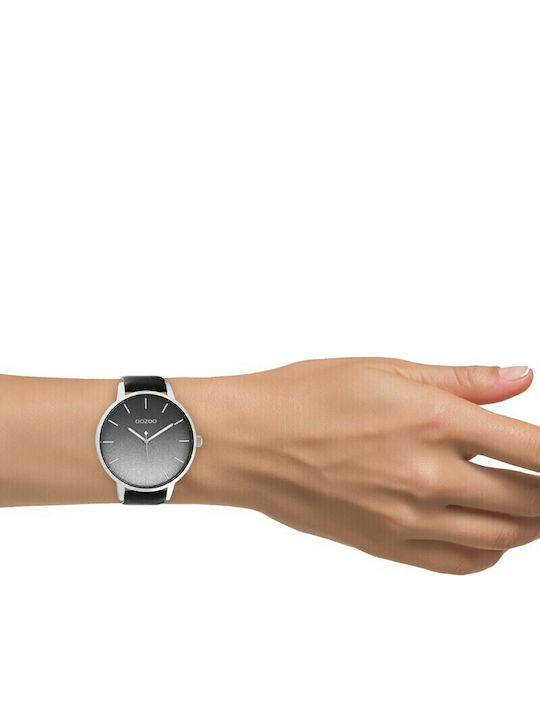 Oozoo Timepieces Ρολόι Μπαταρίας με Δερμάτινο Λουράκι Oozoo Timepieces Ρολόι Μπαταρίας με Δερμάτινο Λουράκι