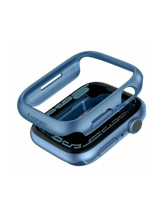 Spigen Thin Fit Plastic Case in Blue color for Apple Watch 41mm