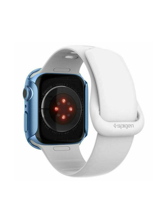 Spigen Thin Fit Plastic Case in Blue color for Apple Watch 41mm