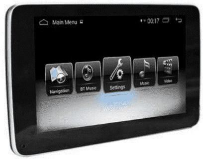 LM Digital Ηχοσύστημα Αυτοκινήτου για Mercedes-Benz A Class / GLA / G Class 2015 > 2017 (Bluetooth/USB/WiFi/GPS/Apple-Carplay/Android-Auto) με Οθόνη Αφής 9"