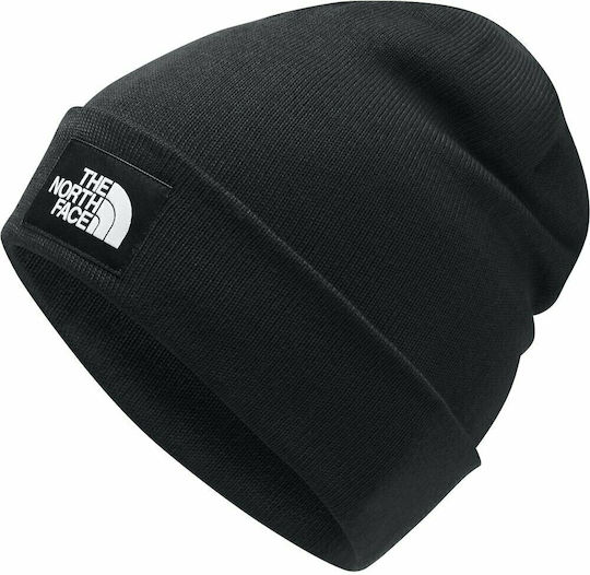 Dock Worker Recycled Beanie Unisex Σκούφος Πλεκτός σε Μαύρο χρώμα