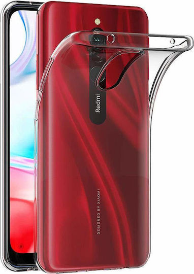 Hurtel Back Cover Σιλικόνης 0.5mm Διάφανο (Redmi 8A)