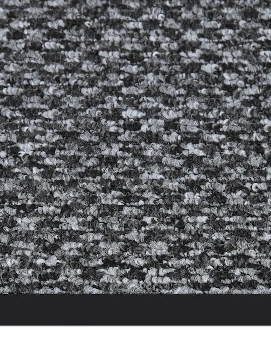 vidaXL Entrance Mat Carpet with Anti-slip Backing Grey 60x80cm