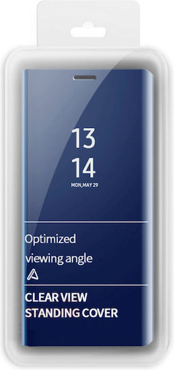Hurtel Clear View Book Πλαστικό Μπλε (Galaxy A51)
