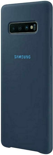 Samsung Leather Cover Back Cover Δερμάτινο Navy Μπλε (Galaxy S10e)