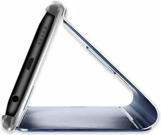 Hurtel Clear View Book Plastic Silver (Galaxy A10)