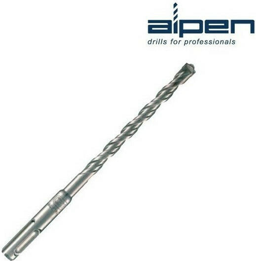 Alpen Drills Four-Cut Diamond Drill with SDS Plus Shank for Masonry 12x210mm