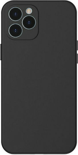 Baseus Liquid Jelly Back Cover Σιλικόνης Μαύρο (iPhone 12 Pro)
