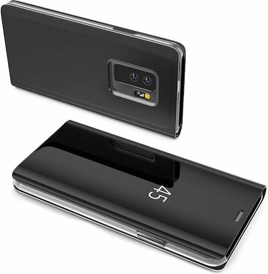 Powertech Clear View Книга Пластмаса Черен (Redmi 9A / 9AT)