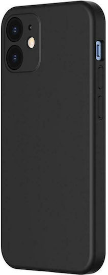 Baseus Liquid Jelly Back Cover Σιλικόνης Μαύρο (iPhone 12 Pro)