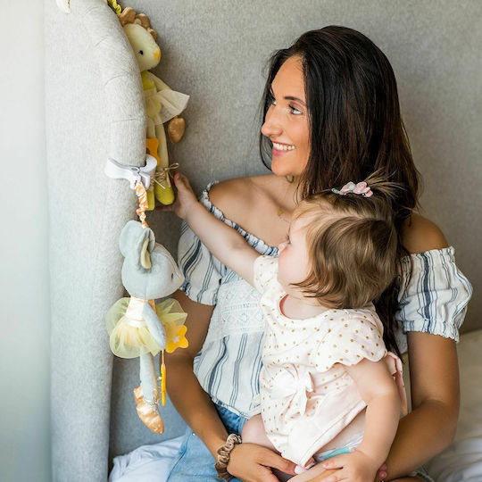 Babyono Hanging Baby Toy for Car with Teether Stella Ballerina